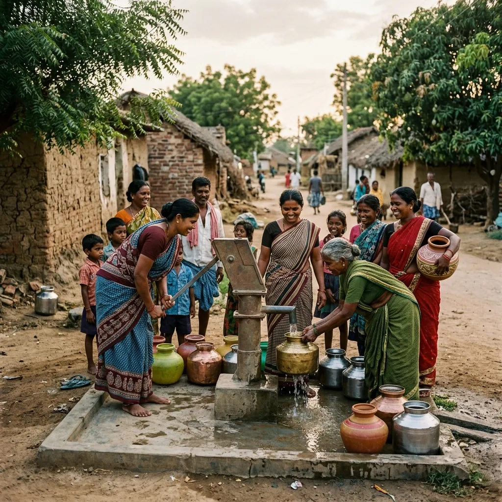 Borewell drilling at Atmakur